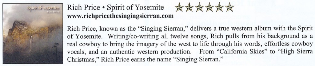 2014, Aug. review [Country Entertainment USA magazine]